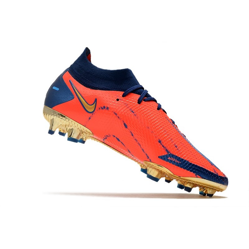 Nike Phantom GT Elite DF FG oranžový Modrý Zlato